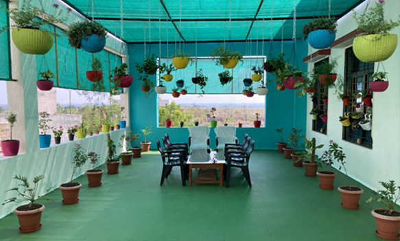  Terrace Garden at COA, Osmanabad 